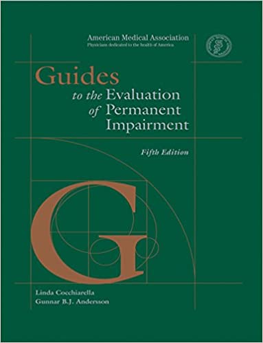 Guides to the Evaluation of Permanent Impairment (5th Edition) - Epub + Converted Pdf